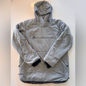 Norrona ski/snowboard pullover jacket in grey